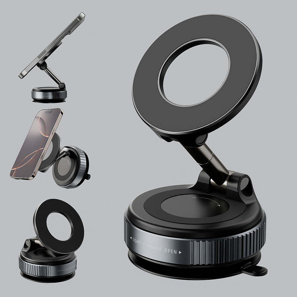 AutoMag – Supporto Magnetico 360° per Smartphone